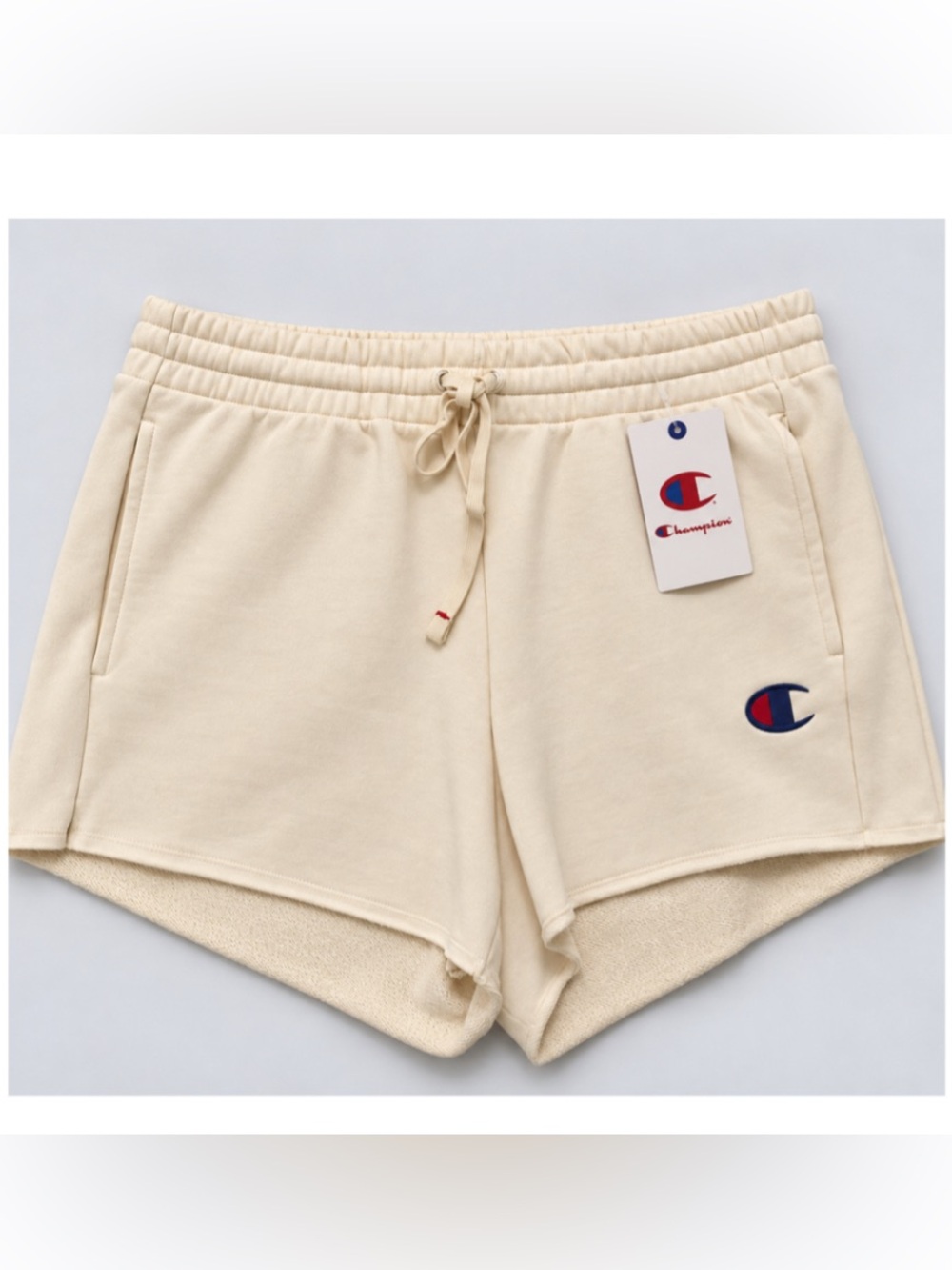 Champion Women’s Jersey Shorts Unbleached Cotton 3" NWT (MSRP $22)
